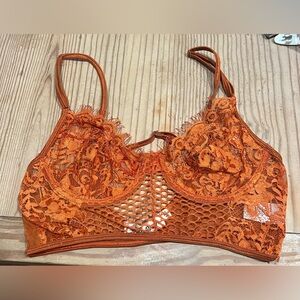 Orange bralette